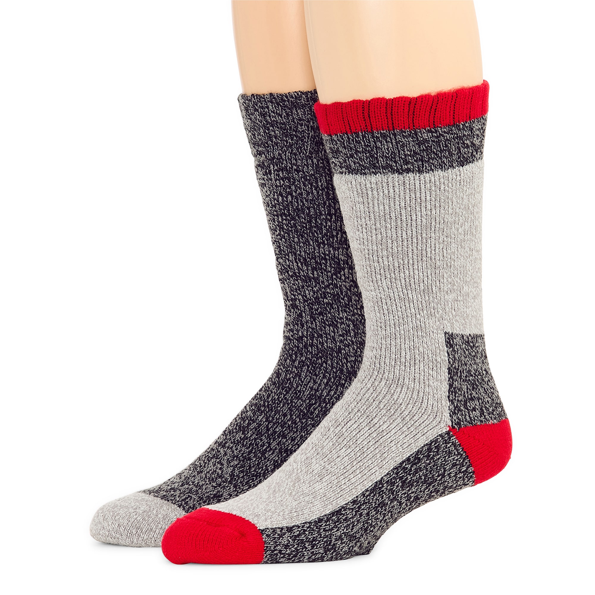 St. John's Bay Thermal Mens 2 Pair Big and Tall Boot Socks