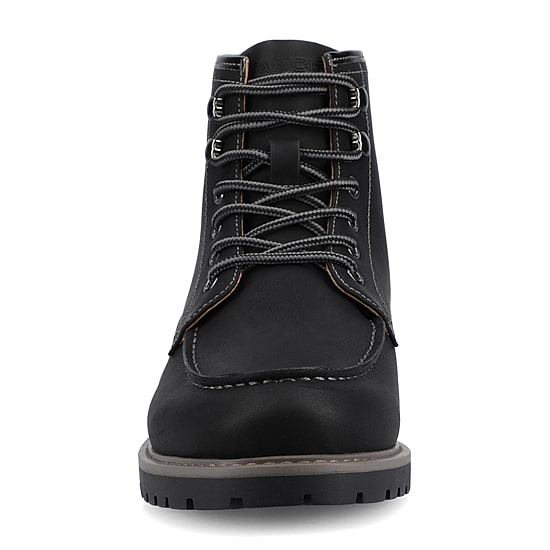 Vance Co Mens Zeus Block Heel Chelsea Boots