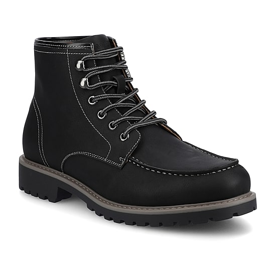 Vance Co Mens Zeus Block Heel Chelsea Boots