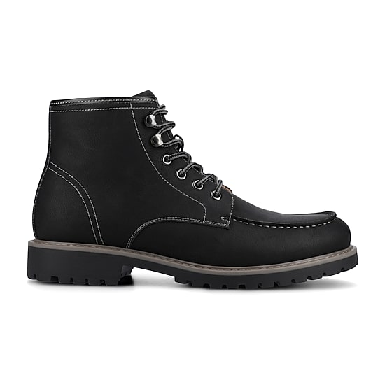 Vance Co Mens Zeus Block Heel Chelsea Boots