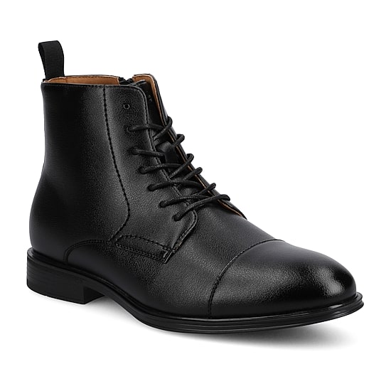 Vance Co Mens Block Heel Chelsea Boots