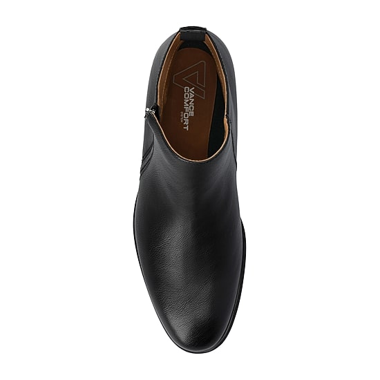 Vance Co Mens Block Heel Chelsea Boots