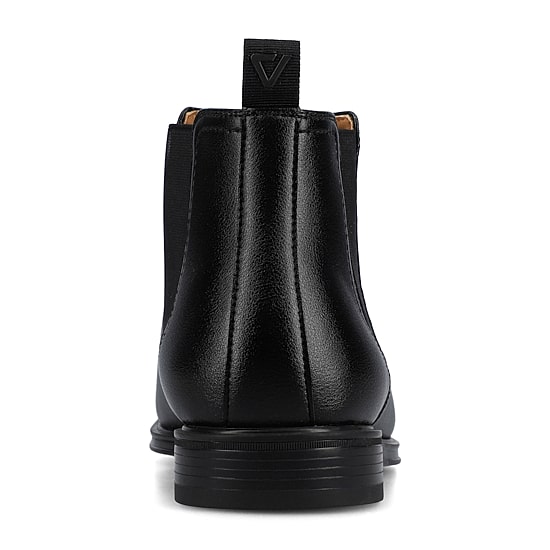 Vance Co Mens Block Heel Chelsea Boots