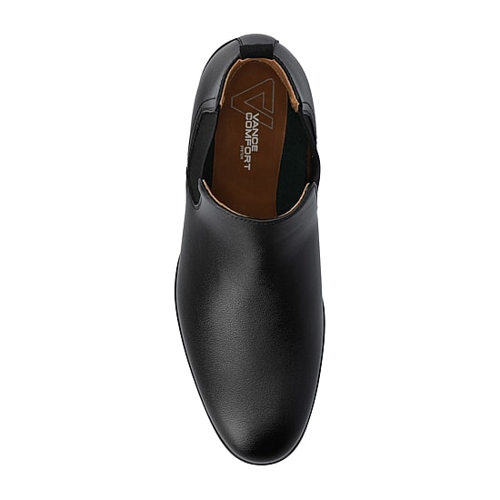Vance Co Mens Block Heel Chelsea Boots