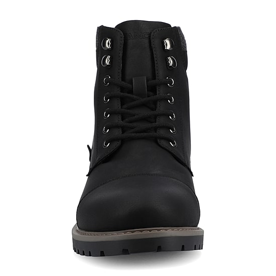 Vance Co Mens Block Heel Combat Boots