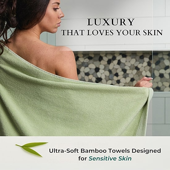 BedVoyage Resort 8-pc. Rayon from Bamboo Bath Towel Set