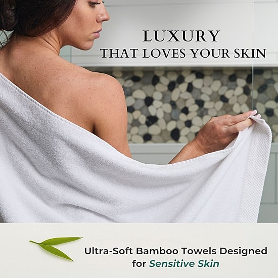 BedVoyage Resort 8-pc. Rayon from Bamboo Bath Towel Set