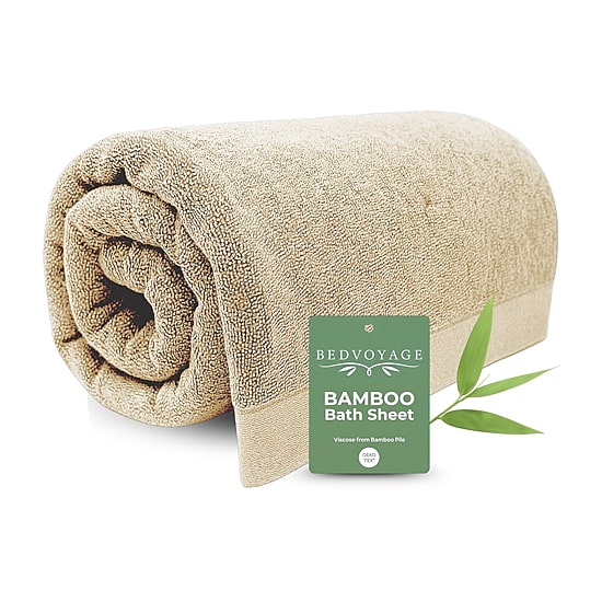 Bedvoyage Cotton & Bamboo Bath Sheet