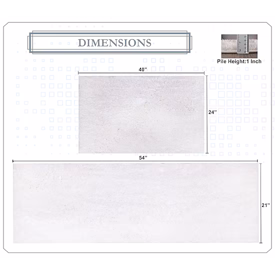 Home Weavers Inc Element 2-pc. Bath Rug Set