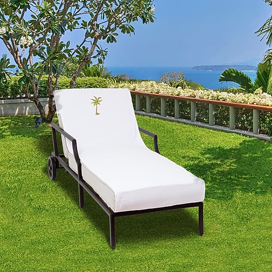 Linum Home Textiles Chaise Lounge Cover Chair Protector