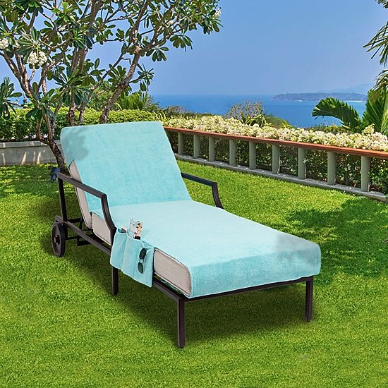 Linum Home Textiles Chaise Lounge Cover Chair Protector