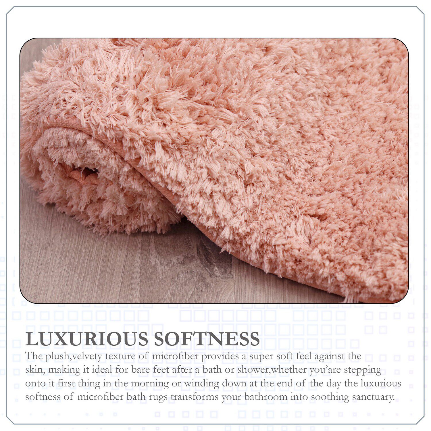 Home Weavers Inc Element 6-pc. Bath Rug Set