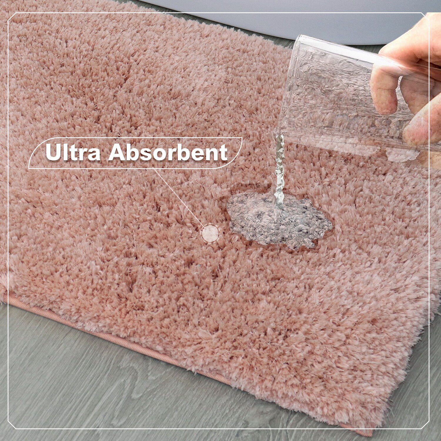 Home Weavers Inc Element 6-pc. Bath Rug Set