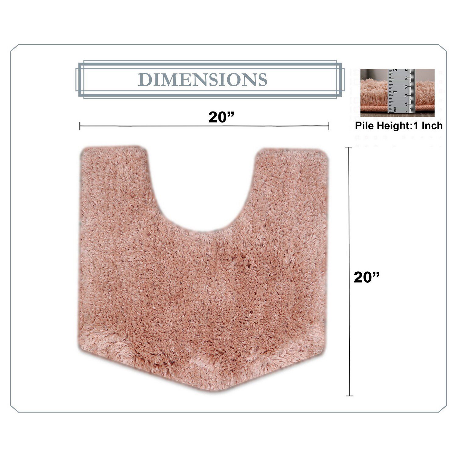 Home Weavers Inc Element Bath Rug