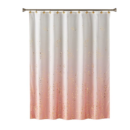 Saturday Knight Splatter Shower Curtain
