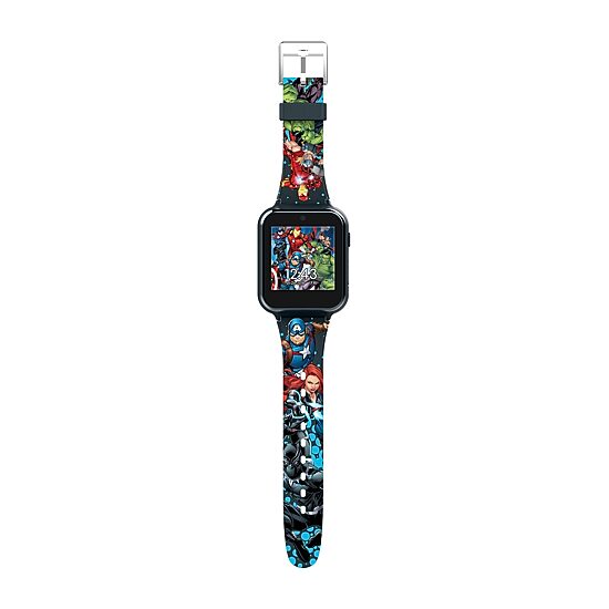 Avengers Marvel Boys Black Smart Watch Avg4597jc