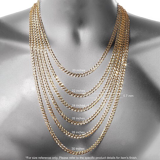 10K Gold Venetian Box Chain Necklace