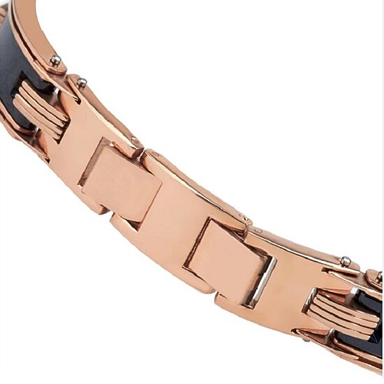 8 1/2 Inch Mens Stainless Steel Link Bracelet
