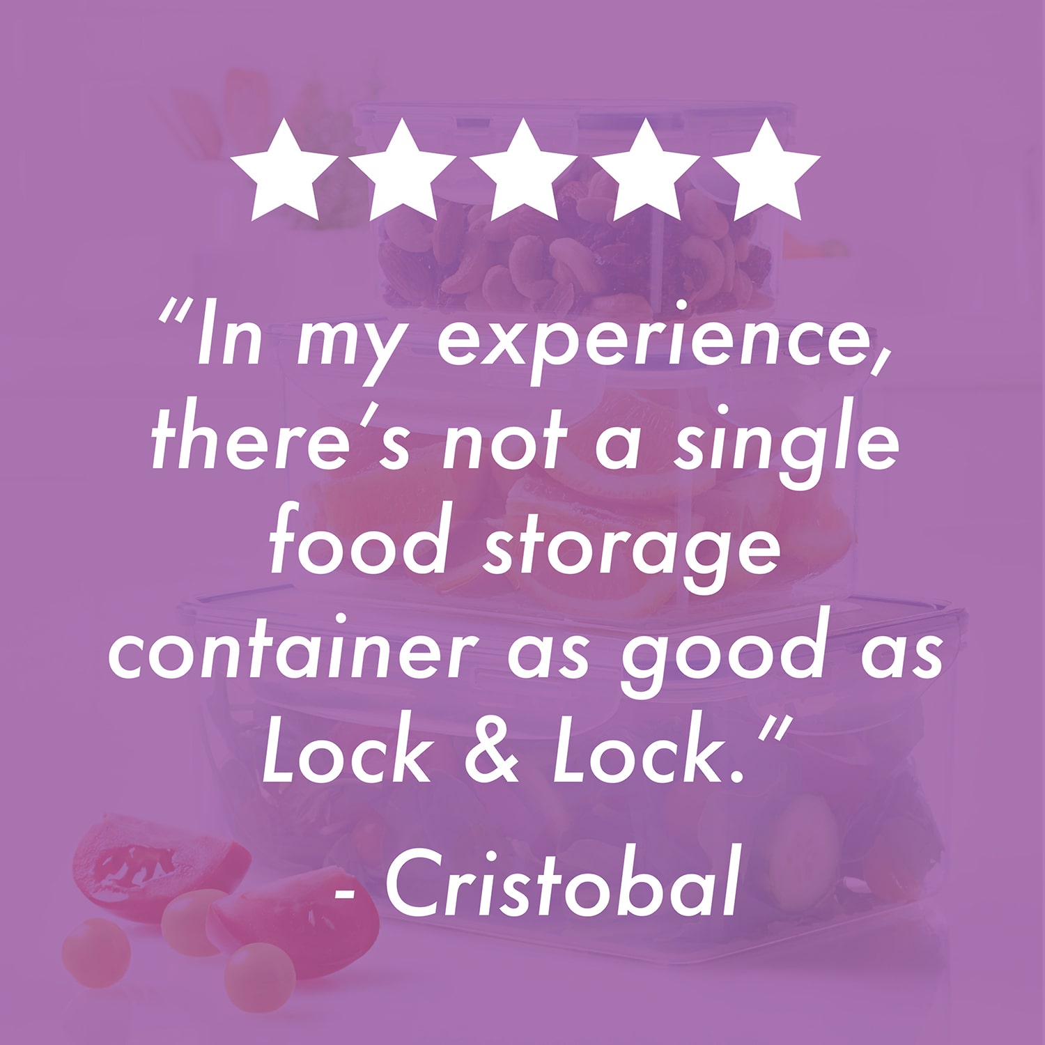 Lock & Lock 10-pc. Food Container