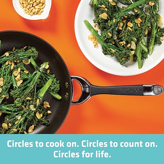 Circulon Symmetry Hard-Anodized French Skillet Set