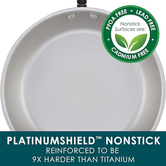 Rachael Ray Create Delicious 9.5" Non-Stick Deep Skillet with Lid