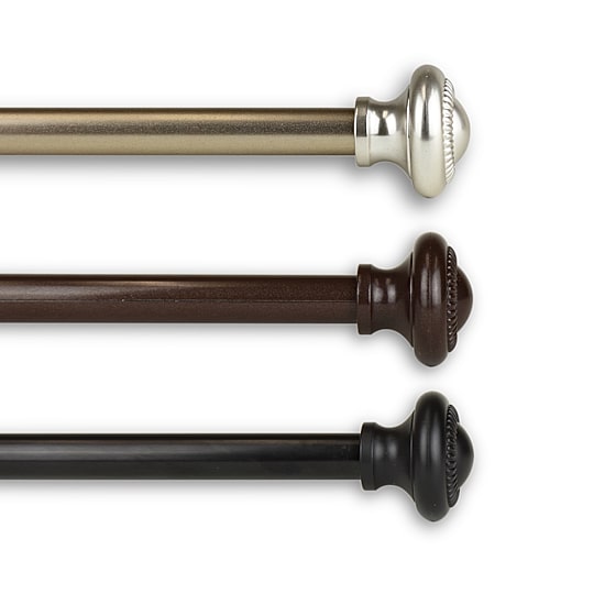 Rod Desyne Pennant 7/16" Single Curtain Rod