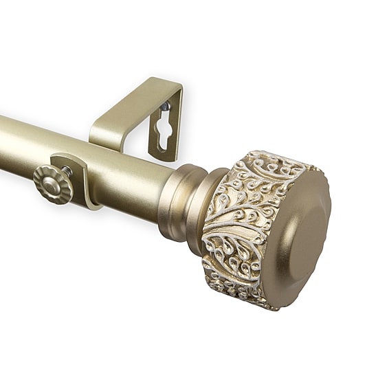 Rod Desyne Verdure 1 IN Adjustable Curtain Rod