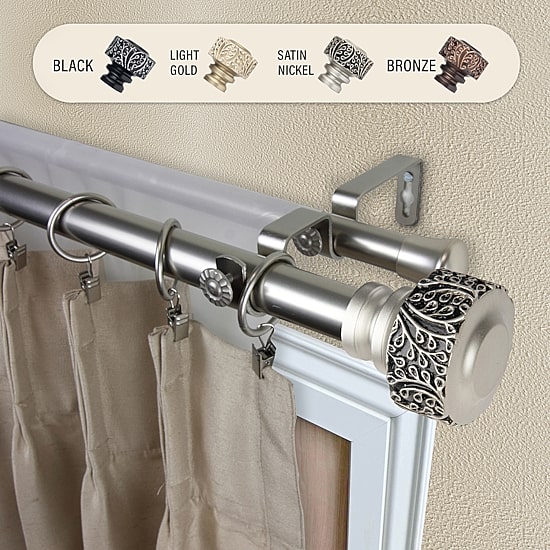 Rod Desyne Verdure Double Curtain Rod