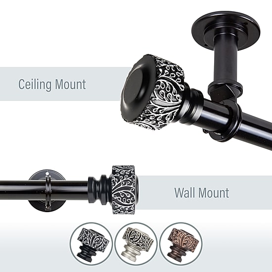 Rod Desyne Verdure Ceiling Curtain Rod