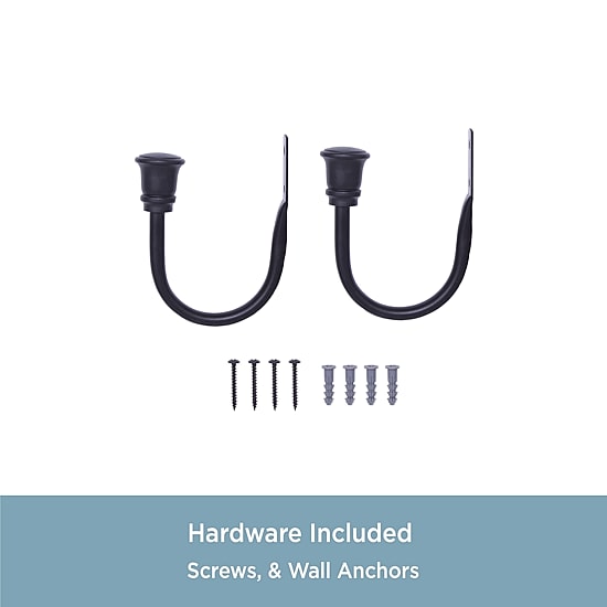 Kenney Trumpet 2-pc. Curtain Holdback