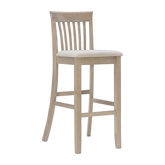 Linon Tarlton Upholstered Bar Stool