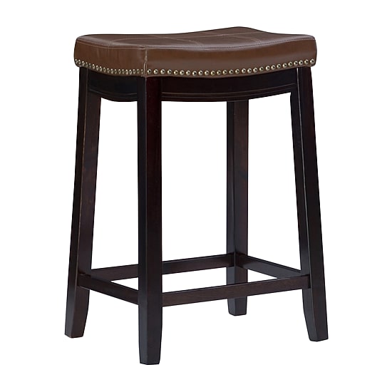 Linon Coovewood Counter Height Bar Stool