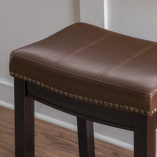Linon Coovewood Counter Height Bar Stool