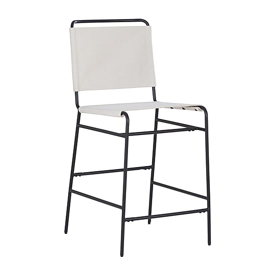 Winleigh Counter Height Bar Stool in Light Beige