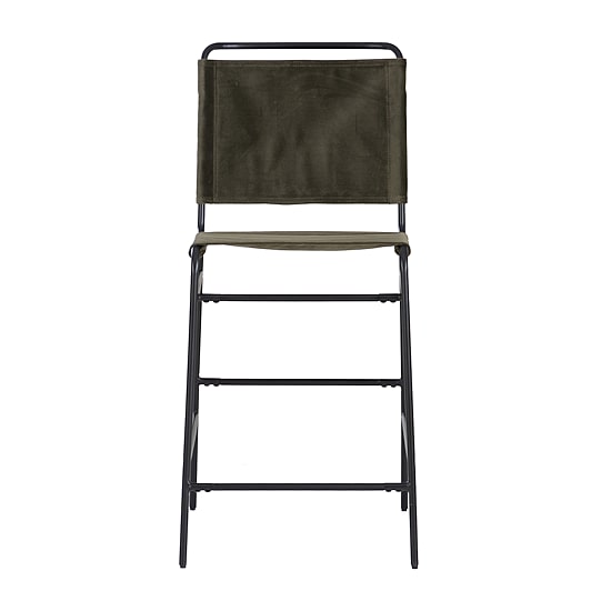 Linon Winleigh Counter Height Upholstered Bar Stool