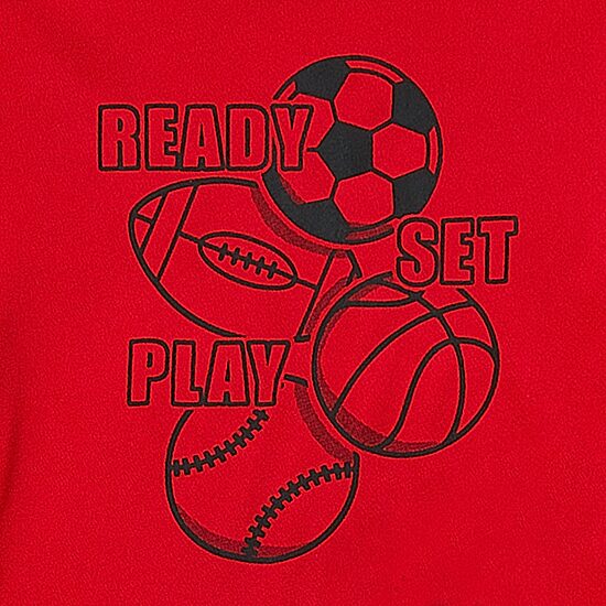 Okie Dokie Active Toddler & Little Boys Crew Neck Short Sleeve Active 2-pc. T-Shirt