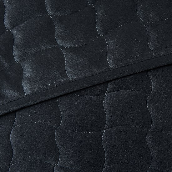 Linery Box-Stitched Dual-Side Velvet Quilt Set