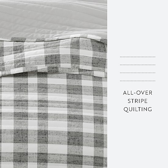 Casual Comfort Reversible Quilt Set
