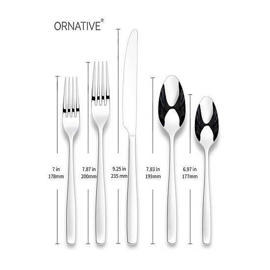 Ornative™ Eloise 45-pc. Flatware Set