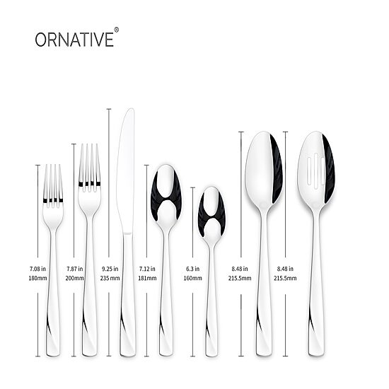Ornative™ Rhoda 42-pc. Flatware Set & Caddy
