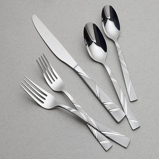 Ornative™ Jonah Sand 20-pc. Flatware Set
