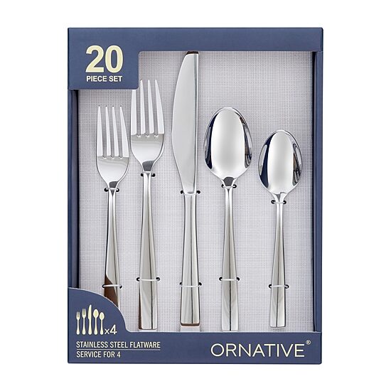Ornative™ Lola 20-pc. Flatware Set
