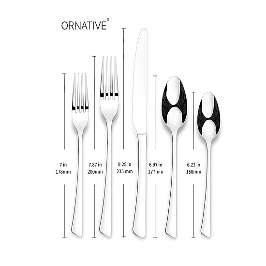 Ornative™ Abril 20-pc. Flatware Set