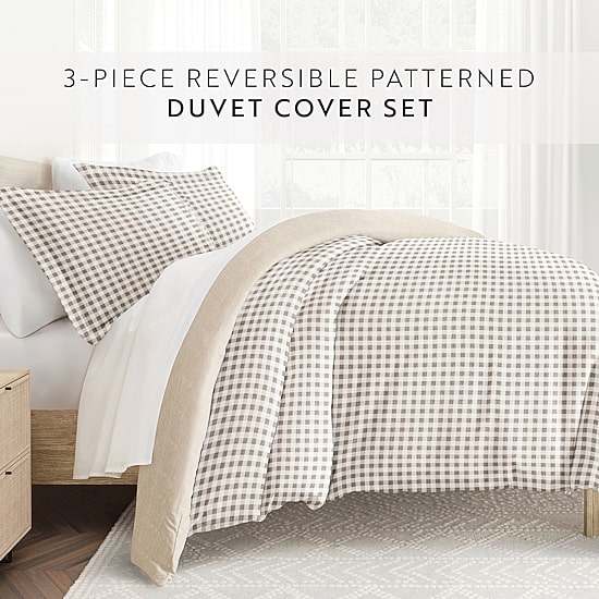 Casual Comfort Reversible Duvet Cover Set