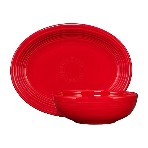 Fiesta Bistro 2-pc. Serving Set, One Size, Red