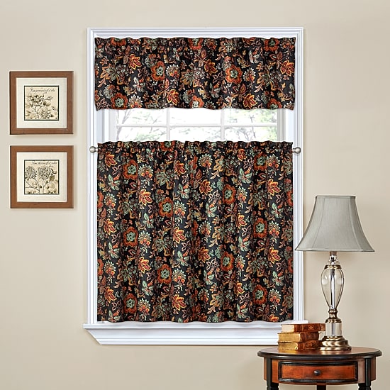 Waverly Navarra 3-pc. Curtains & Drapes Window Set