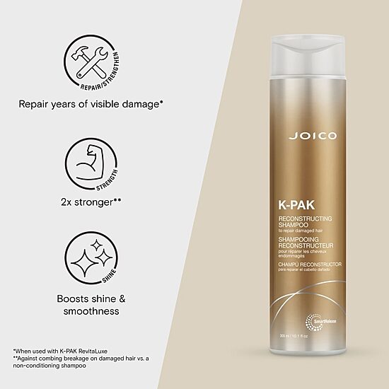Joico K-Pak Reconstructing Shampoo - 10.1 oz.