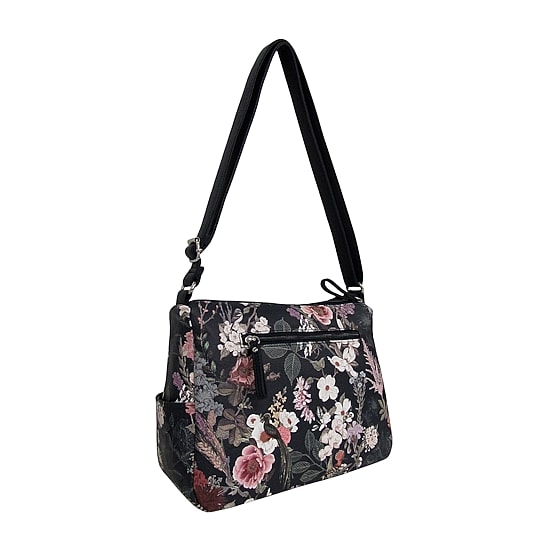 Bueno of California Glenhaven Buckle Front Crossbody Bag