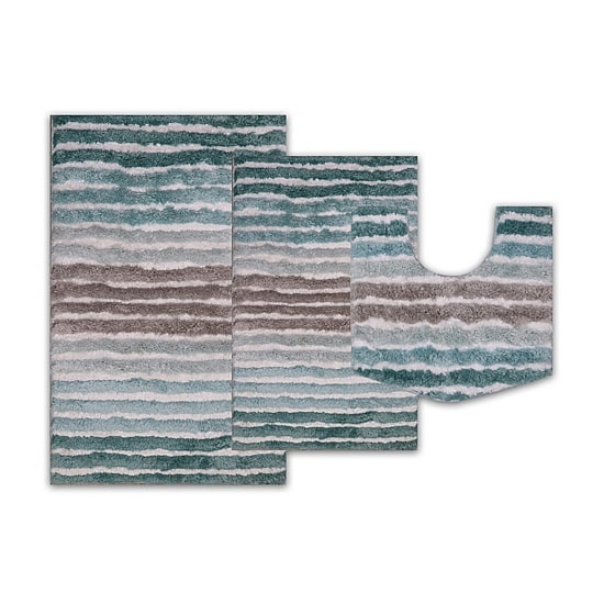 Home Weavers Inc Impression 3-pc. Bath Rug Set