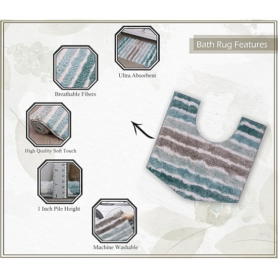 Home Weavers Inc Impression Bath Rug